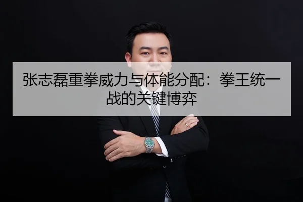 张志磊重拳威力与体能分配：拳王统一战的关键博弈